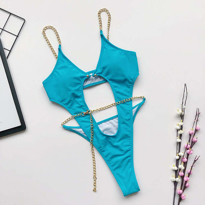 Backless One-piece Swimsuit