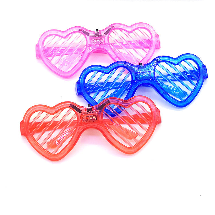 Heart Shaped Glow Glasses