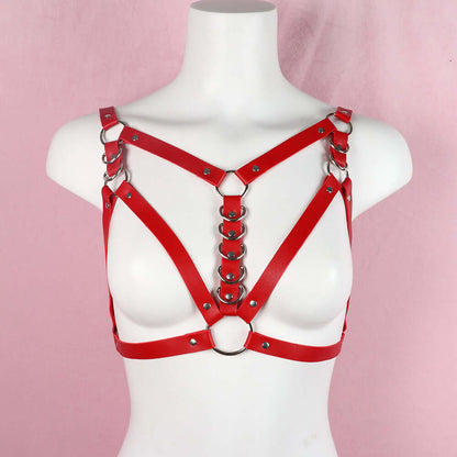 Womens Red Chest Harness (multiple styles)