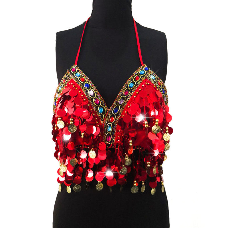 Festive Tassel Beads Top