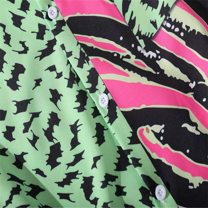 Vintage Leopard Button Up