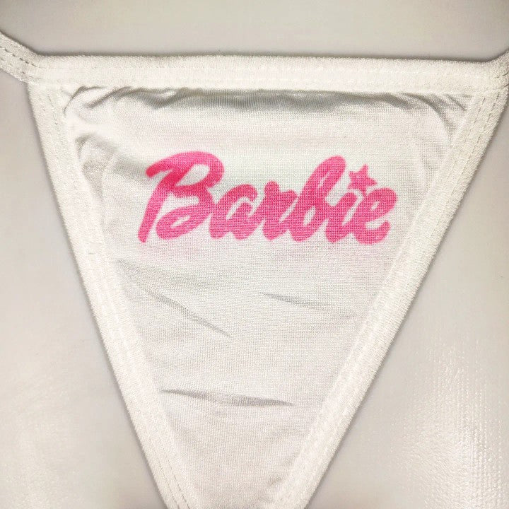 Bikini Style Tie Side Barbie Thong