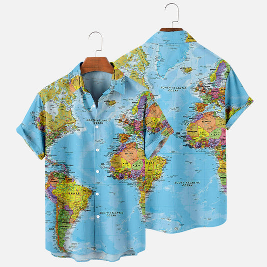 Map Series Short-sleeved Shirt