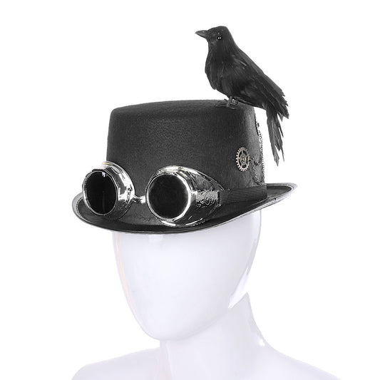 Steampunk Crow Hat