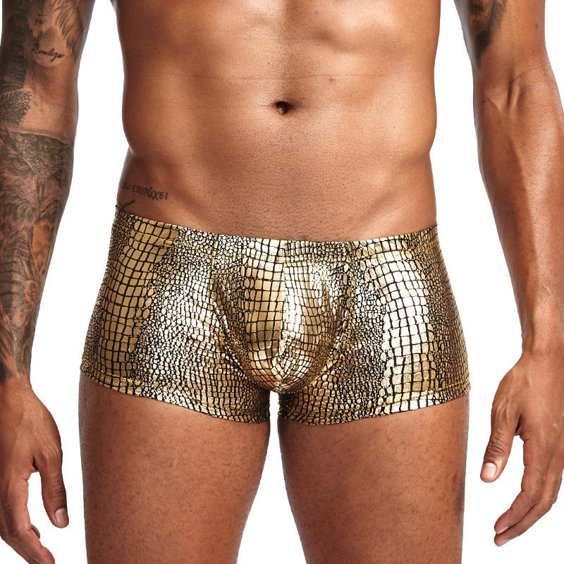 Snakeskin Boxer Brief