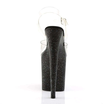 Dot Glitter Platform Stiletto Heels