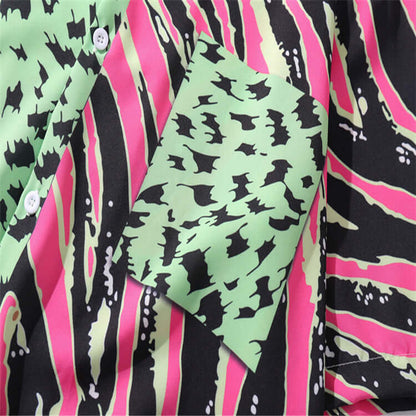 Vintage Leopard Button Up