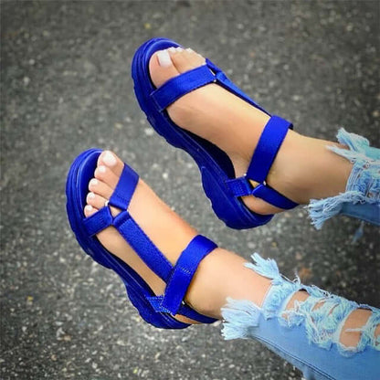 Bright Fish Mouth Sandals