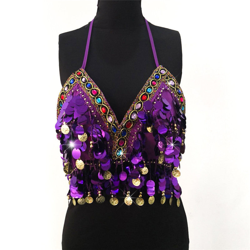 Festive Tassel Beads Top