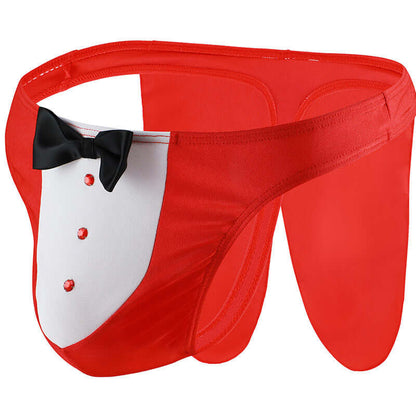 Butler or Tux with Butt Flap(Black or Red)