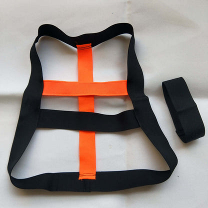 Elastic Festival Chest Harness