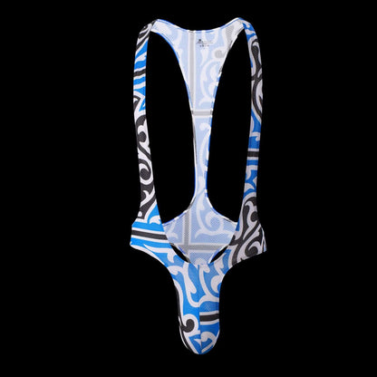 Men's Print Thong Jumpsuit