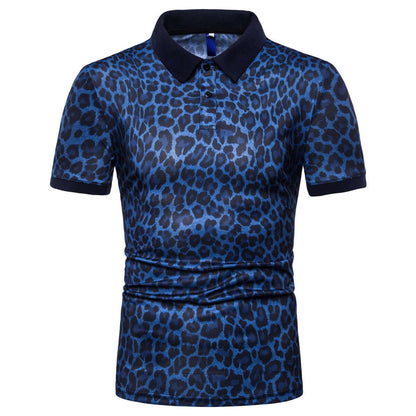 Leopard Print Polo