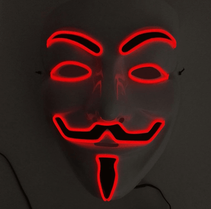 LED Guy Fawkes Mask