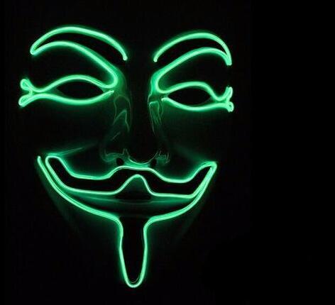 LED Guy Fawkes Mask