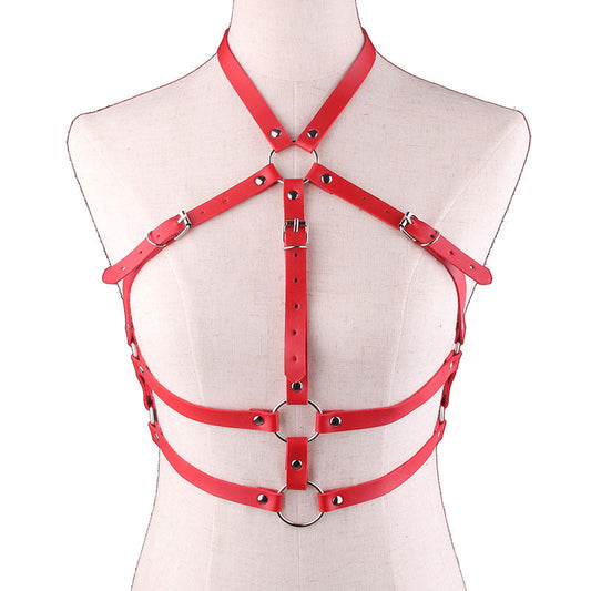 Womens Red Chest Harness (multiple styles)