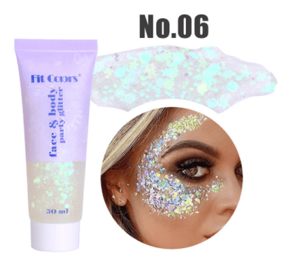 Glitter Gel Mermaid Scale Face Body Eye Shadow