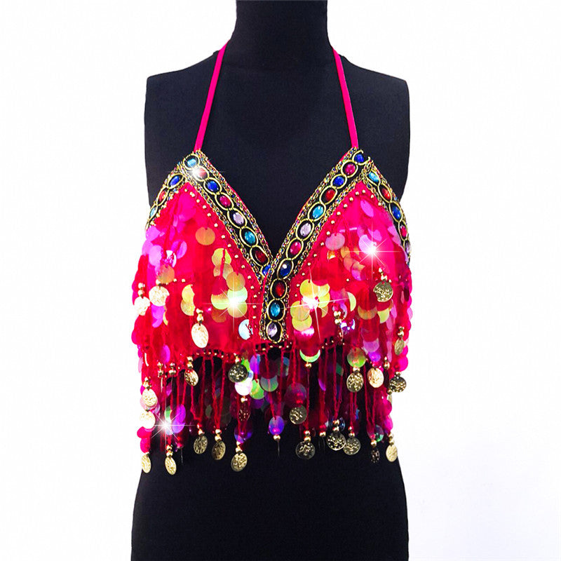 Festive Tassel Beads Top