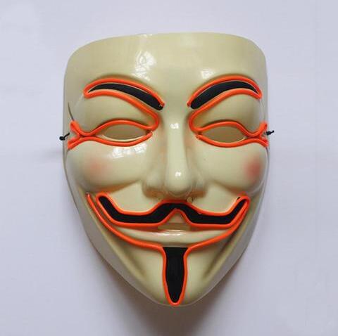 LED Guy Fawkes Mask