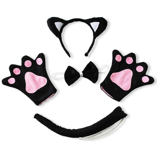 Kitten Headband and Gloves