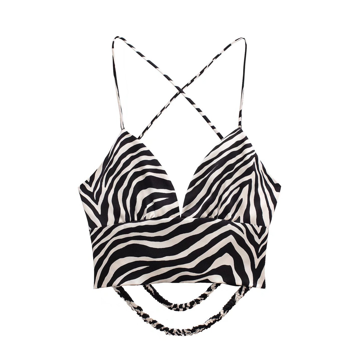 Animal Print Crop Top