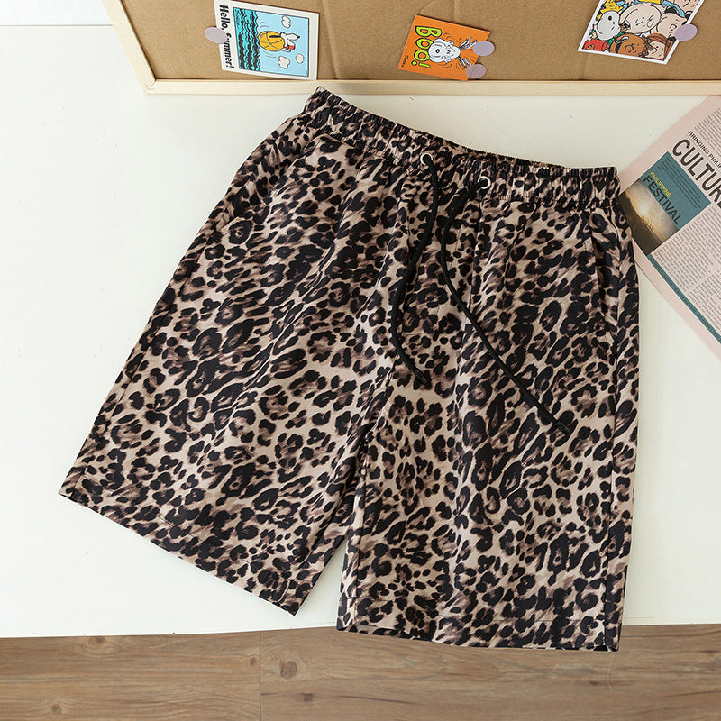 Loose Five-point Animal Print Shorts(M-7XL)