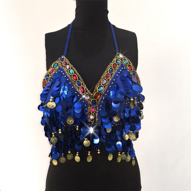 Festive Tassel Beads Top