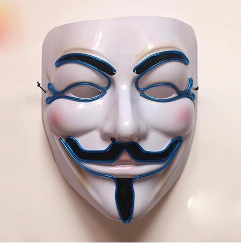 LED Guy Fawkes Mask