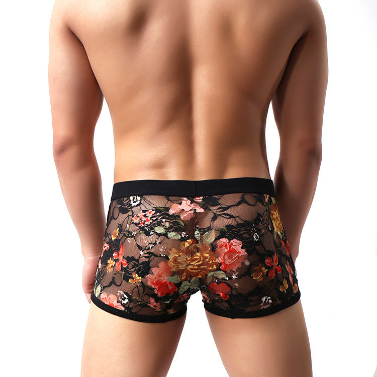 Lace Floral Briefs