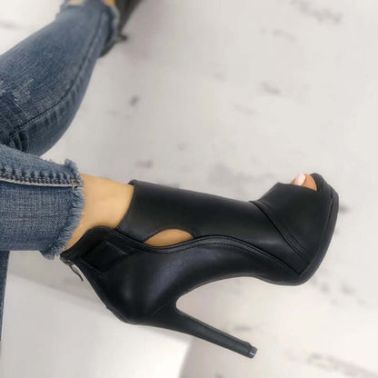 Fish Mouth High Heels