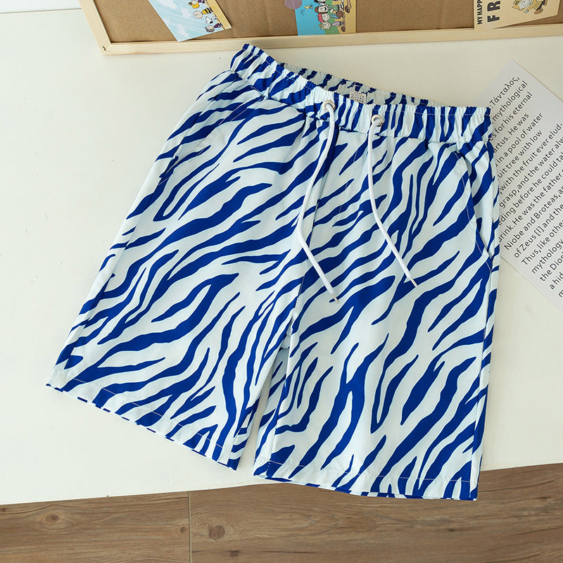 Loose Five-point Animal Print Shorts(M-7XL)