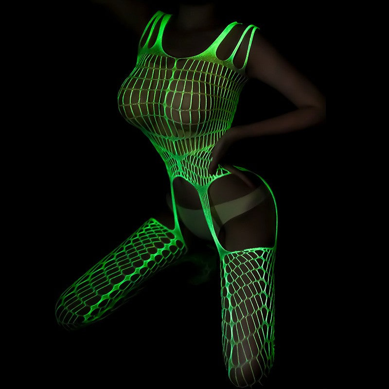 Glow Mesh Bodysuits