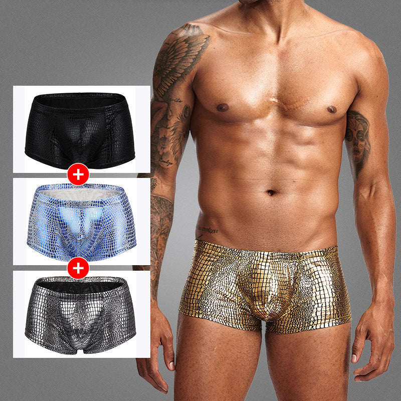 Snakeskin Boxer Brief