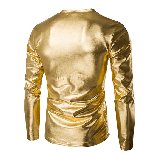Metallic Gold Top