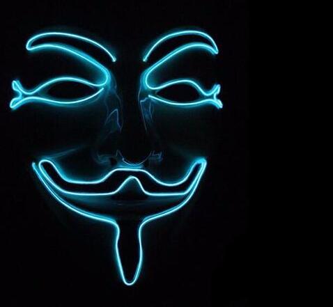 LED Guy Fawkes Mask