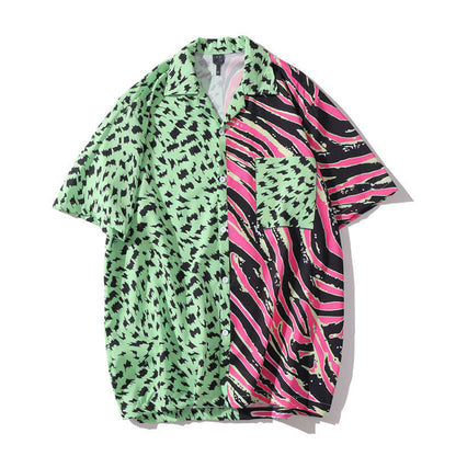 Vintage Leopard Button Up