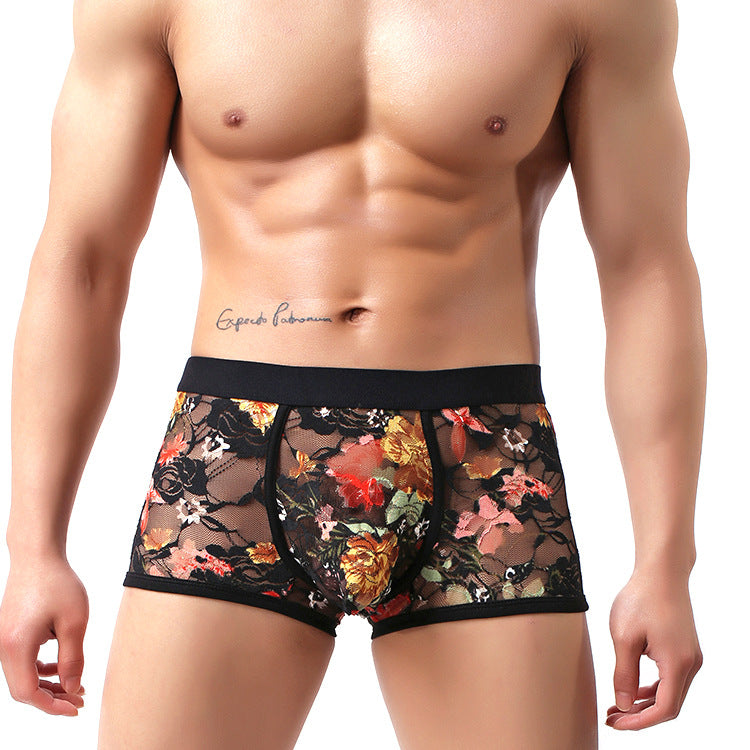 Lace Floral Briefs