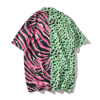 Vintage Leopard Button Up