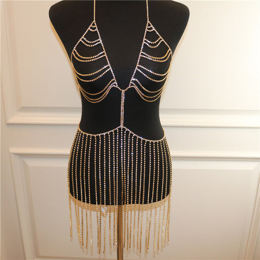 Rhinestone Body dress