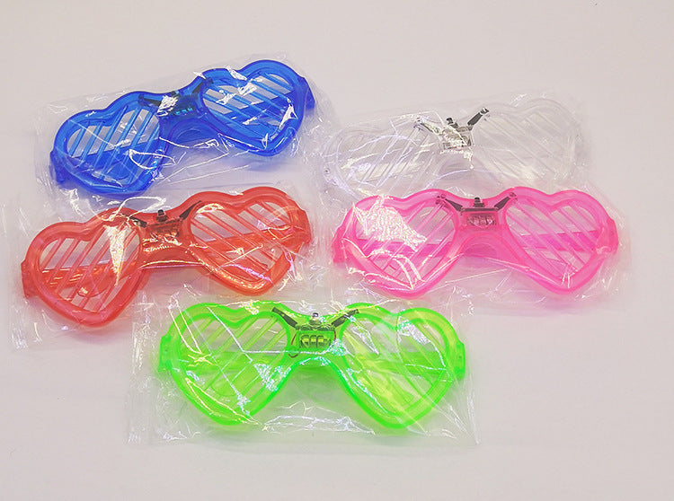 Heart Shaped Glow Glasses