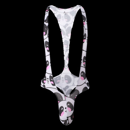 Men's Print Thong Jumpsuit