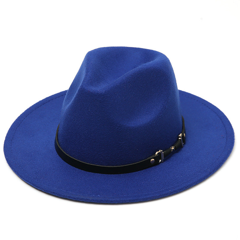 Casual Big Brim Jazz Hat