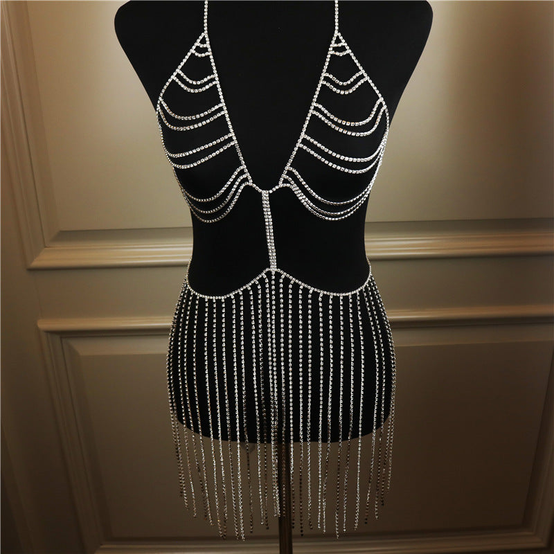 Rhinestone Body dress