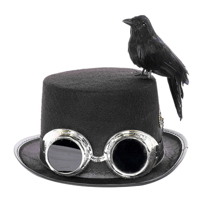 Steampunk Crow Hat