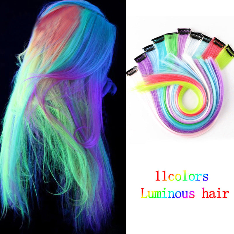 Luminous Hair Extensions