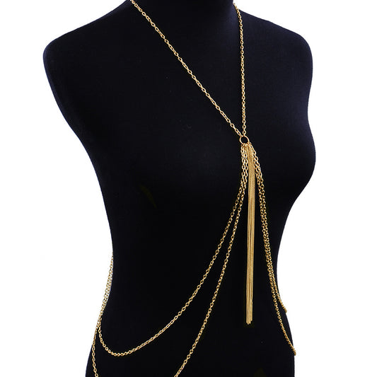 Tasseled Body Chain