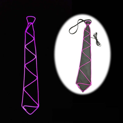 Neon LED Luminous Bow Tie