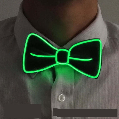 Neon LED Luminous Bow Tie