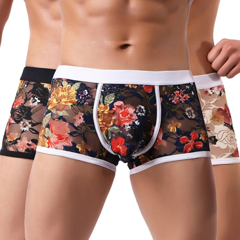 Lace Floral Briefs