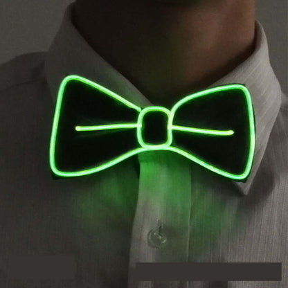 Neon LED Luminous Bow Tie